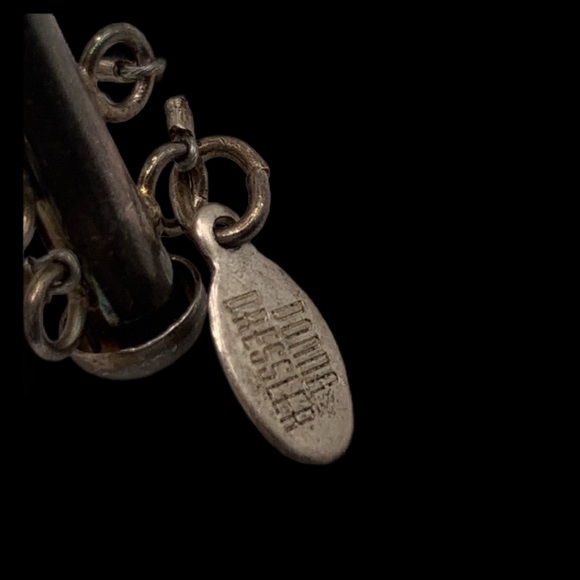 Donna Dressler 1980’s Graduated AB Crystal Bead Necklace 22” - Picture 10 of 13